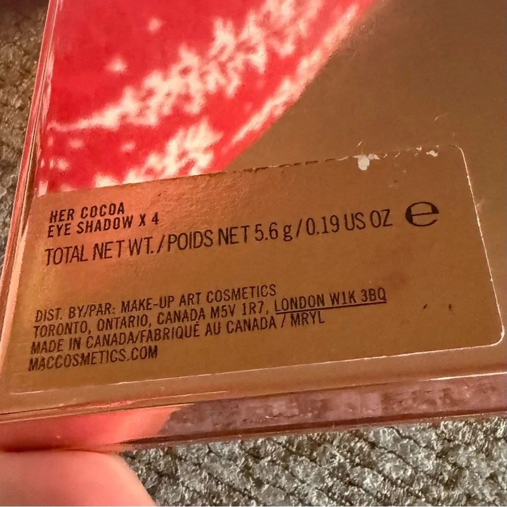 MAC Cosmetics RiRi Hearts MAC Her Cocoa Limited Edition pallet